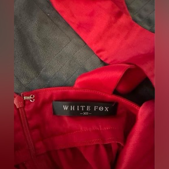 White fox maxi dress - size xsmall - Picture 4 of 4